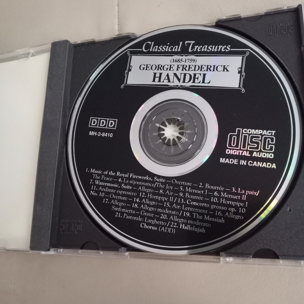 Handel CD - Picture 3 of 3